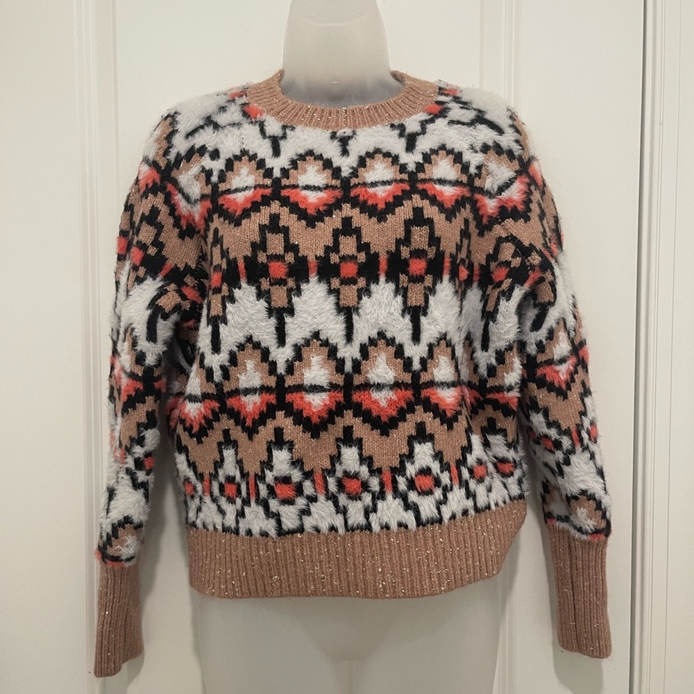 Ann Taylor Small Petite Multi-Color Sweater